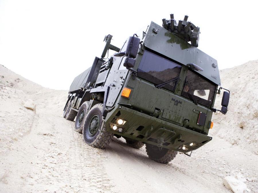  MAN SX Military KMW Armoured Cab 2004 года  (фото 5 из 9)